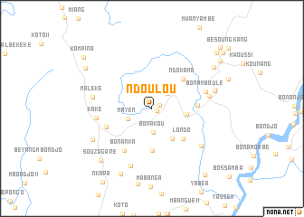 map of Ndoulou