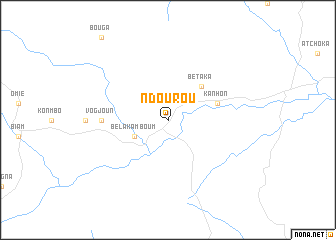 map of Ndourou