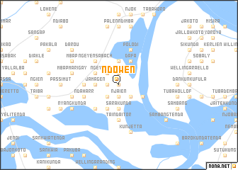 map of Ndowen