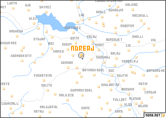 map of Ndreaj