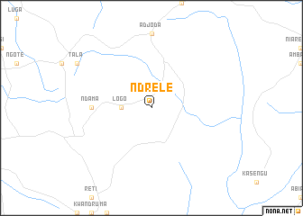 map of Ndrele