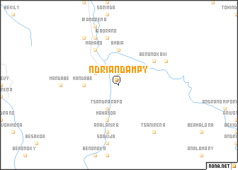 map of Ndriandampy