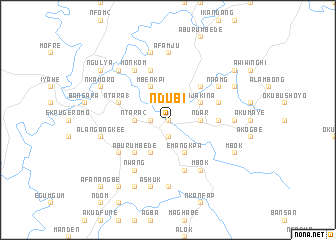 map of Ndubi