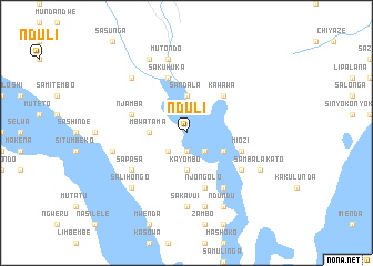 map of Nduli