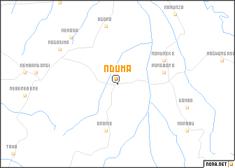 map of Nduma