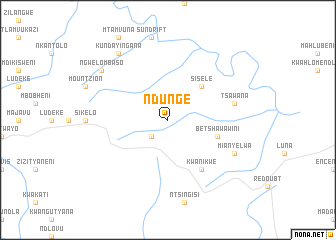map of Ndunge