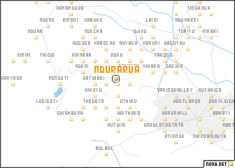 map of Ndurarua