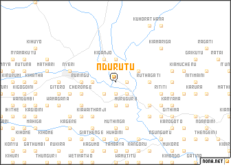 map of Ndurutu