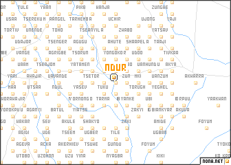 map of Ndur