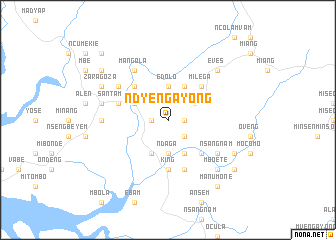 map of Ndyengayong