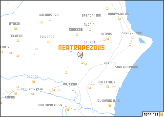 map of Néa Trapezoús