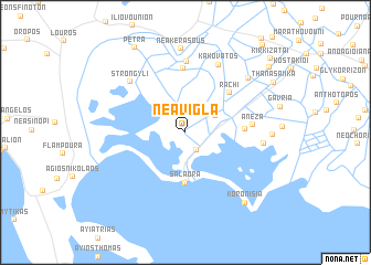 map of Néa Vígla