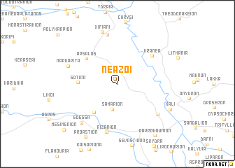 map of Néa Zoí