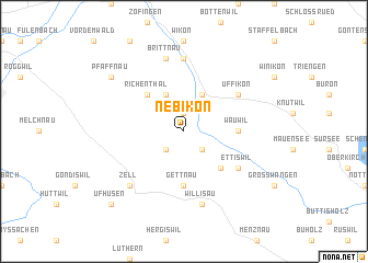 map of Nebikon
