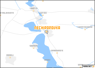 map of Nechiporovka
