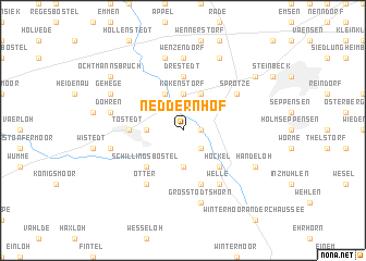 map of Neddernhof