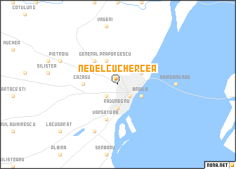 map of Nedelcu Chercea