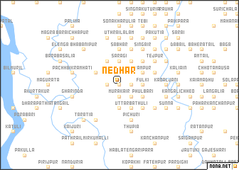 map of Nedhār