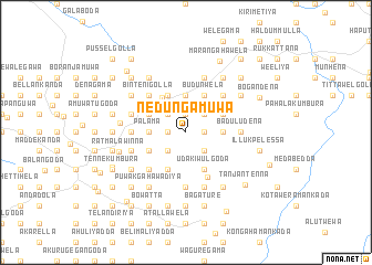 map of Nedungamuwa