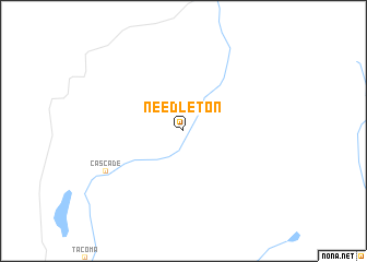 map of Needleton