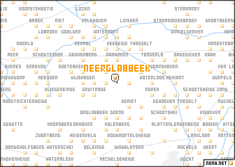 map of Neerglabbeek