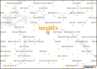 map of Neesbach