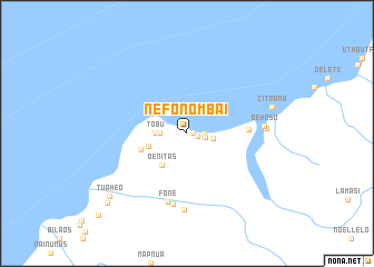 map of Nefonombai