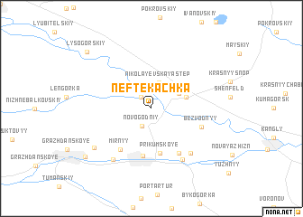 map of Neftekachka