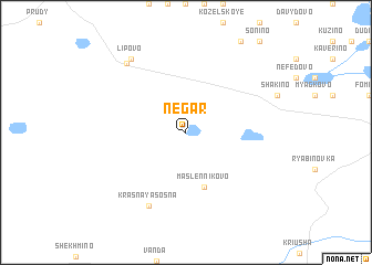 map of Negar\