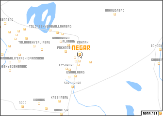 map of Negār