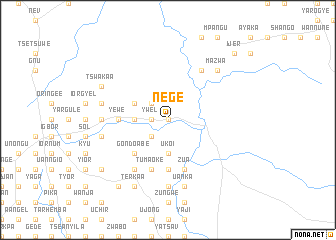 map of Nege