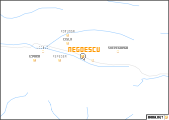 map of Negoescu