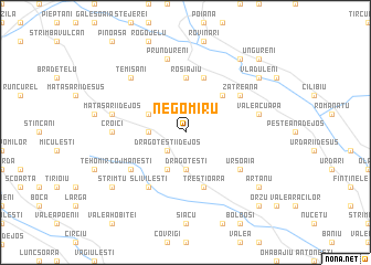 map of Negomiru