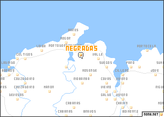 map of Negradas