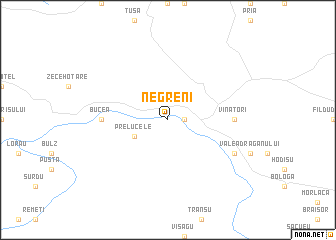 map of Negreni