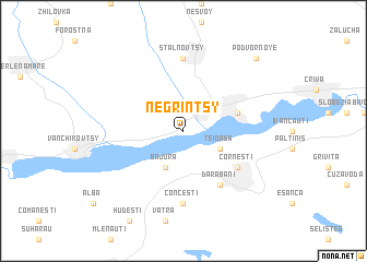 map of Negrintsy