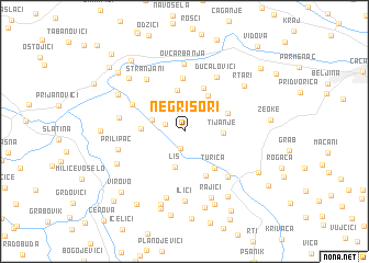 map of Negrišori