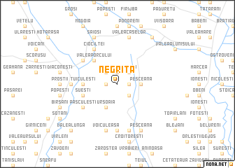 map of Negriţa