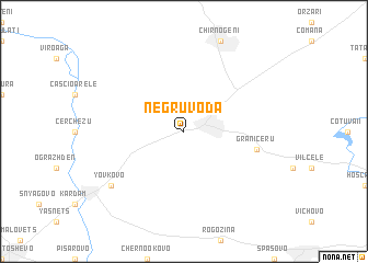 map of Negru Vodă