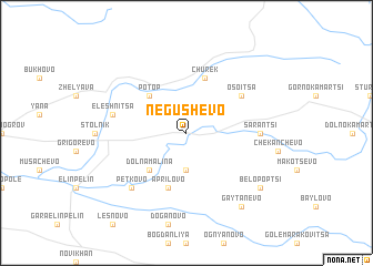 map of Negushevo