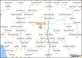 map of Negya