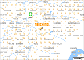 map of Nei-chiao