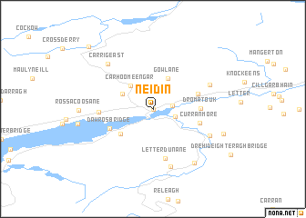 map of Neidin