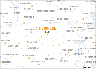 map of Neipperg