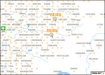 map of Nei-pu