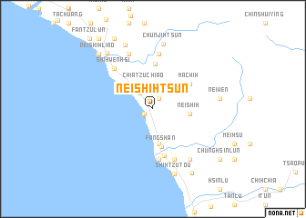 map of Nei-shih-ts\