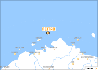 map of Neitab