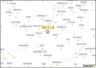 map of Neitla