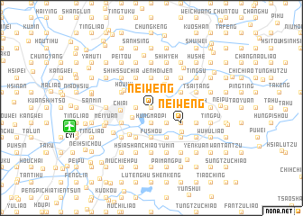 map of Nei-weng