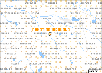 map of Nekati Namadawala